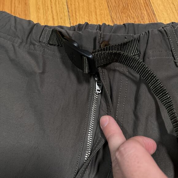 Gramicci Nylon Utility Short Olive Komatsu Japanese Fabric Collab XS Gorpcore - Picture 10 of 10